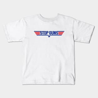 Stop Guns Top Gun peace Kids T-Shirt